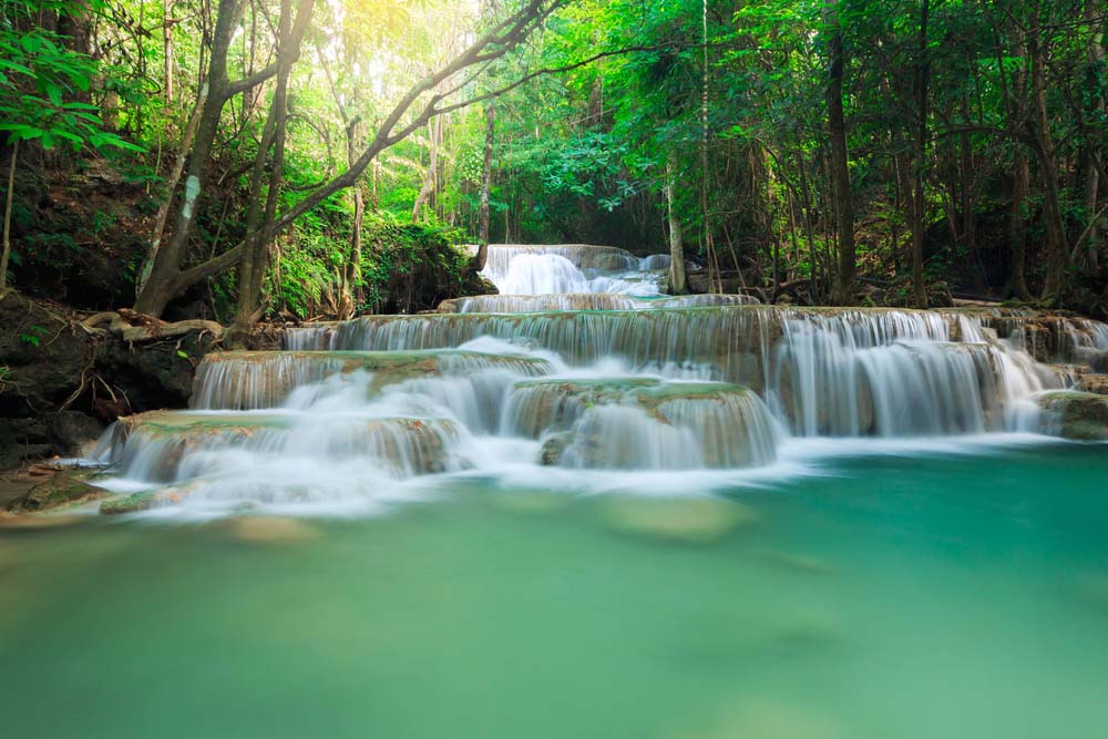 Erawan Watervallen