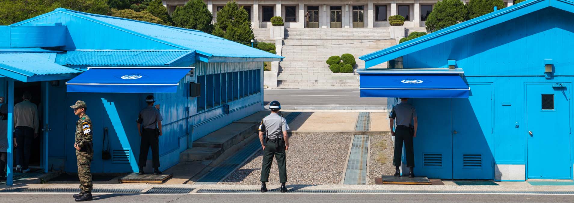 De DMZ tussen Noord-en Zuid-Korea